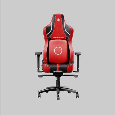 Ergonomic C-L44R lumbar support gaming chair with durable PU leather upholstery and adjustable backrest.
