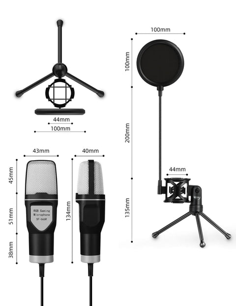 RGB Gaming Microphone for Exceptional Sound
